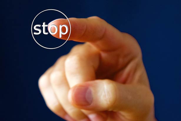 stop per manutenzione stop per manutenzione