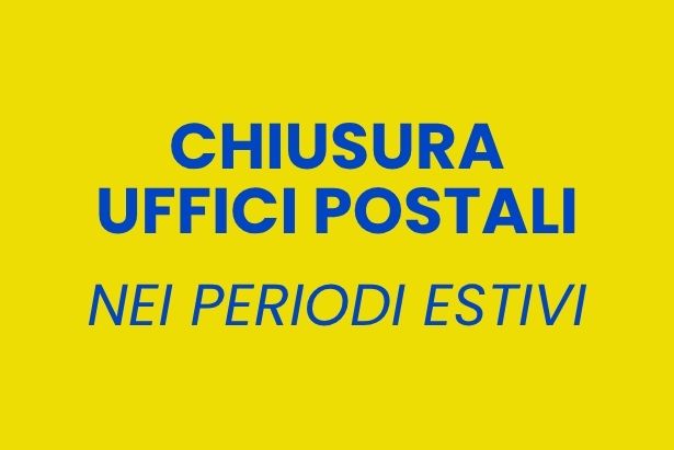 chiusura uffici postali